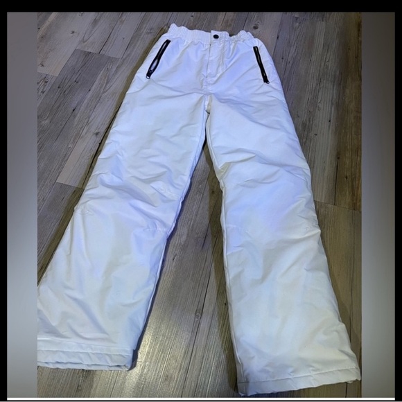 White Youth Snow Pants XXL 18 - Picture 1 of 9